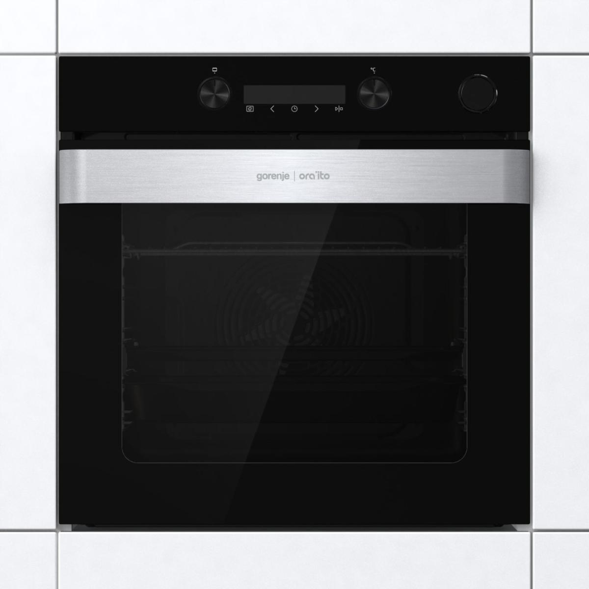 Духовой шкаф электрический gorenje bos6737e06fbg черный